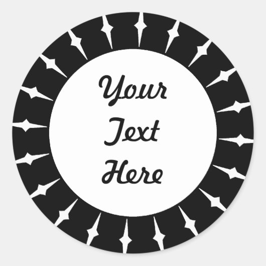 Sticker Rond SunBurst 05 (Devant)