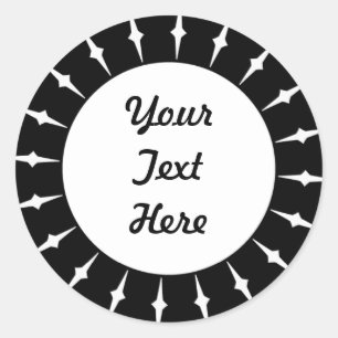 Sticker Rond SunBurst 05