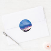 Sticker Rond sunset (Enveloppe)