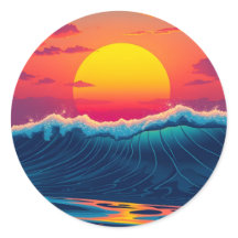 Sunset Beach Wave