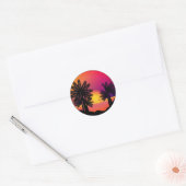Sticker Rond Sunshine (Enveloppe)