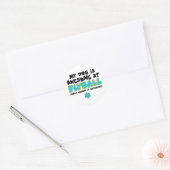 Sticker Rond Super au Flyball (Enveloppe)