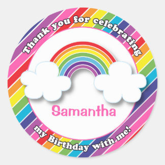 Sticker Rond Super dernière minute enfants fête merci idées cad