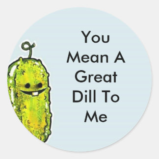 Sticker Rond Super Dill