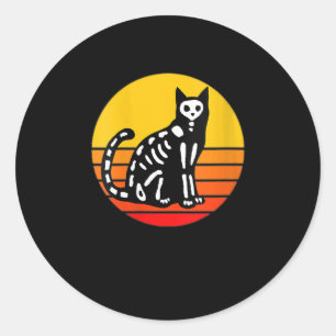 Sticker Rond Super drôle Effrayant Black Widow Spider Halloween