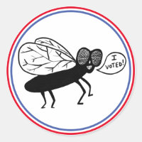Super Fly dit que j'ai VOTÉ ! Bleu blanc
