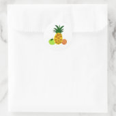 Sticker Rond Super Fruits (Sac)