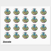 Sticker Rond Super Powers™ Collection 6 (Feuille)