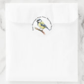 Sticker Rond Super Tit (Sac)