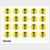 Sticker Rond Super vol (Feuille)