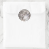 Sticker Rond Super Wolf Moon (Sac)