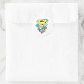 Sticker Rond Supergirl J-Pop 5 (Sac)