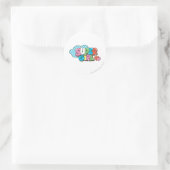 Sticker Rond Supergirl J-Pop 9 (Sac)