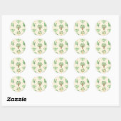 Sticker Rond Supergirl Trees (Feuille)
