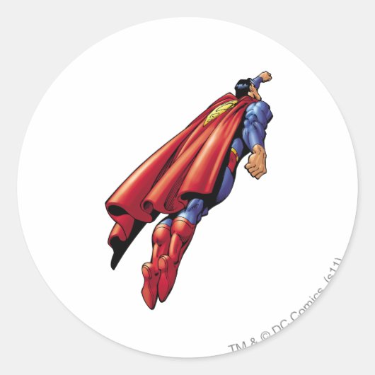 Sticker Rond Superman 36 (Devant)