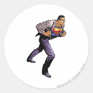 Sticker Rond Superman 46