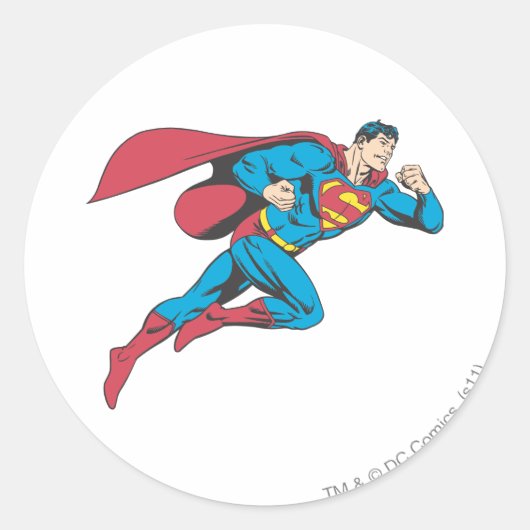 Sticker Rond Superman 64 (Devant)