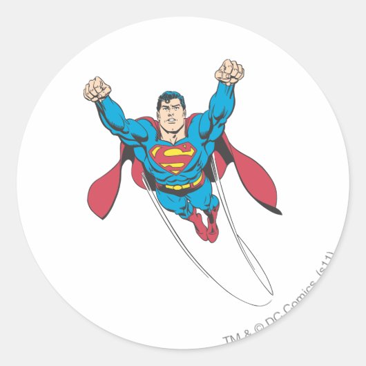 Sticker Rond Superman 65 (Devant)