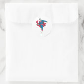 Sticker Rond Superman 89 (Sac)