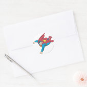 Sticker Rond Superman 90 (Enveloppe)