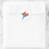 Sticker Rond Superman Dives Left (Sac)