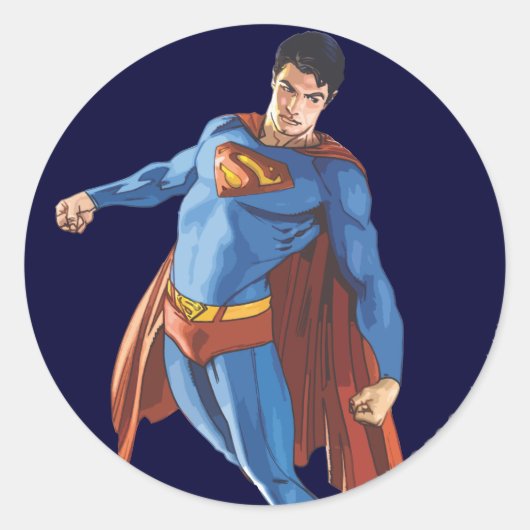 Sticker Rond Superman, en bas (Devant)
