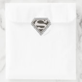 Sticker Rond Superman S-Shield | C'est Showtime ! Logo (Sac)