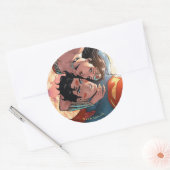 Sticker Rond Superman/Wonder Woman Couverture comique #11 Varia (Enveloppe)