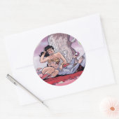 Sticker Rond Superman/Wonder Woman Couverture comique #14 Varia (Enveloppe)
