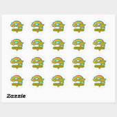 Sticker Rond Superstar Lab Manager (Feuille)