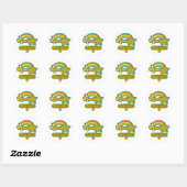 Sticker Rond Superstar Witress (Feuille)