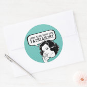 Sticker Rond Supprimons le Patriarcat (Enveloppe)