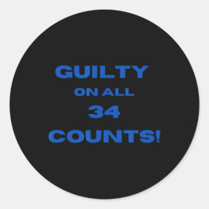 Sticker Rond Sur All &# ; Counts !