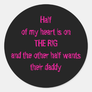 Sticker Rond Sur la plateforme