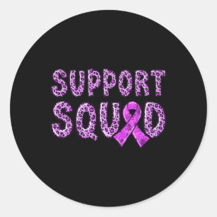 Sticker Rond Surdose de l'équipe de soutien des Empreintes de l