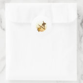 Sticker Rond Surf (Sac)