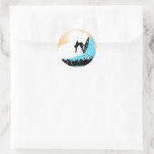Sticker Rond Surf (Sac)