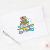 Sticker Rond Surf singe (Enveloppe)