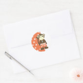 Sticker Rond Surf singe (Enveloppe)