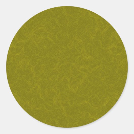 Sticker Rond Surface vert olive avec un motif subtil et tourbil (Devant)