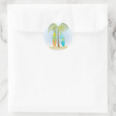 Sticker Rond Surfboards No.1 (Sac)