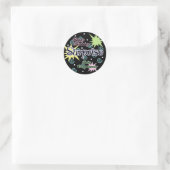 Sticker Rond Surprise ! Anniversaire de Confetti (Sac)