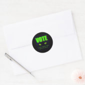 Sticker Rond Surveillance du vote (Enveloppe)