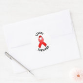 Sticker rond Survivor (Enveloppe)