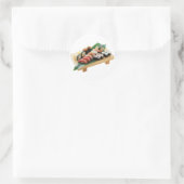 Sticker Rond Sushi (Sac)