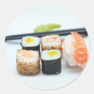 Sticker Rond Sushi !