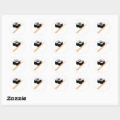 Sticker Rond Sushi (Feuille)