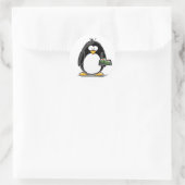Sticker Rond Sushi Penguin (Sac)