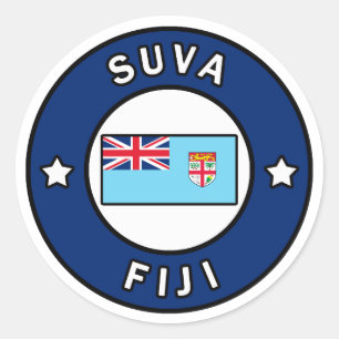 Sticker Rond Suva Fidji