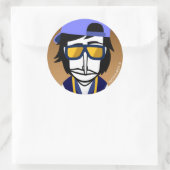 STICKER ROND SWAGG (Sac)